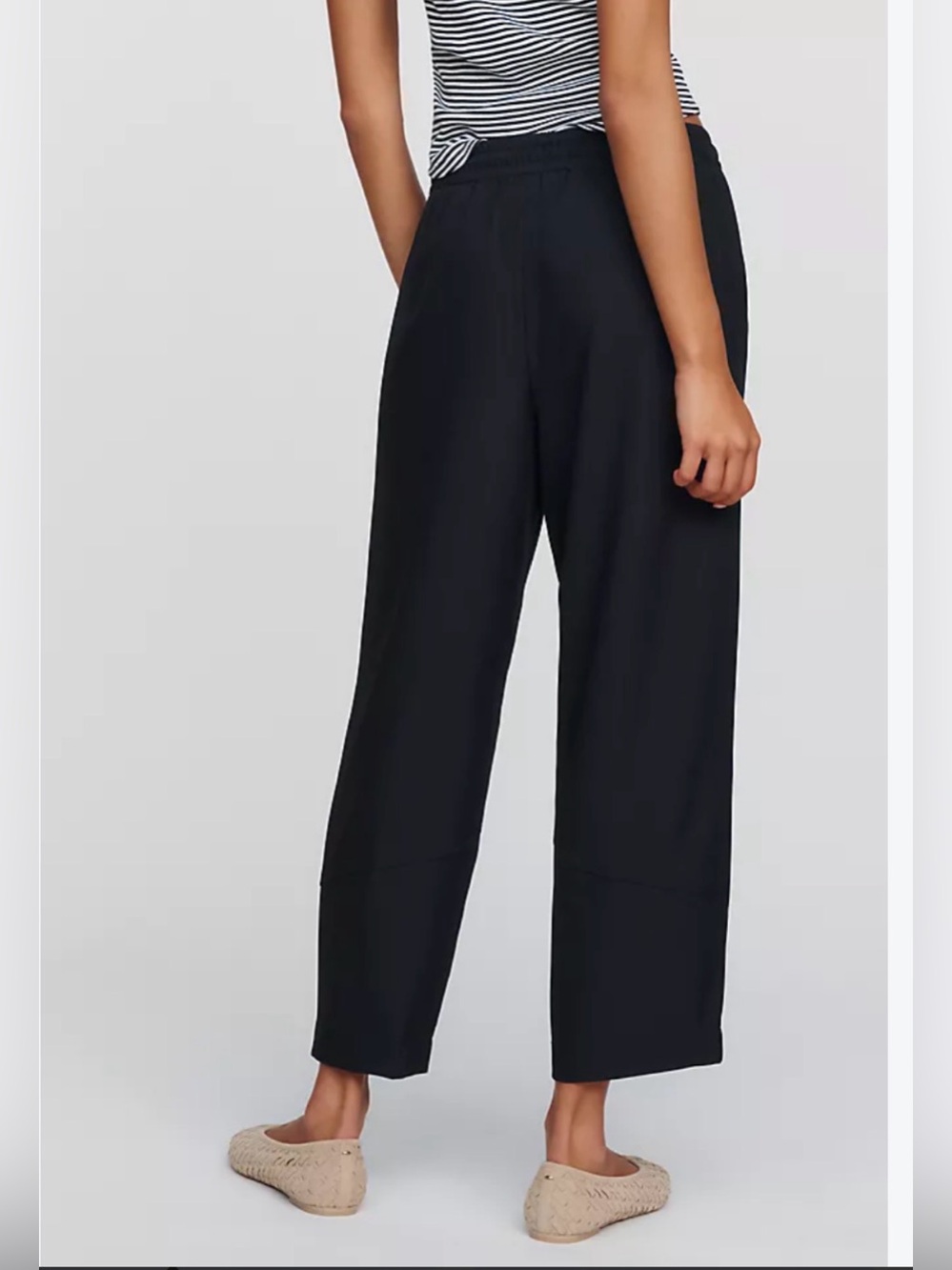 BELLA DAHL Soft Straight Leg Tencel Lyocell Pull On Pants. Size S. MSRP  $196